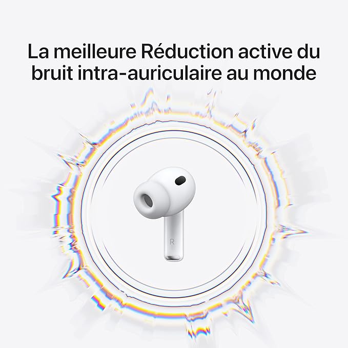 Apple AirPods Pro 3 – Écouteurs Sans Fil Nouvelle Génération