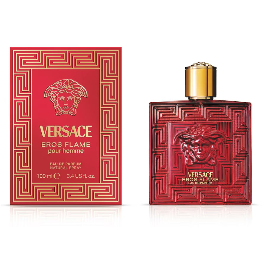 Versace Eros Flame 100 ml - Eau de Parfum Homme Oriental Boisé Épicé