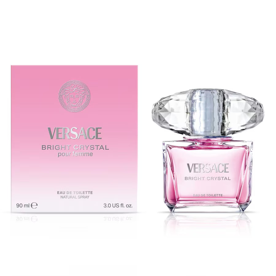 Versace Bright Crystal 90 ml - Eau de Toilette Femme Floral Fruité Musqué