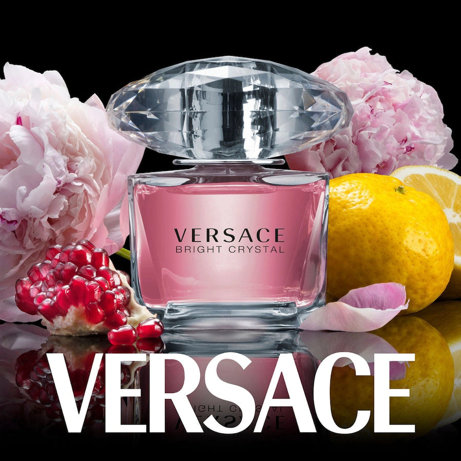 Versace Bright Crystal 90 ml - Eau de Toilette Femme Floral Fruité Musqué