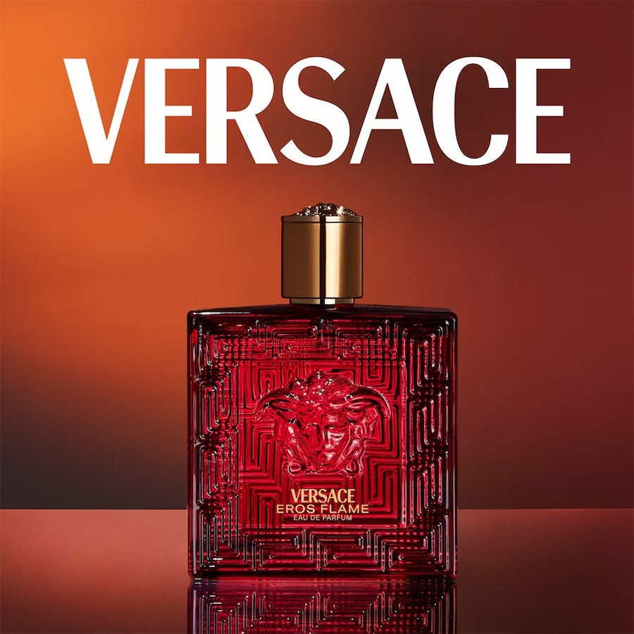 Versace Eros Flame 100 ml - Eau de Parfum Homme Oriental Boisé Épicé